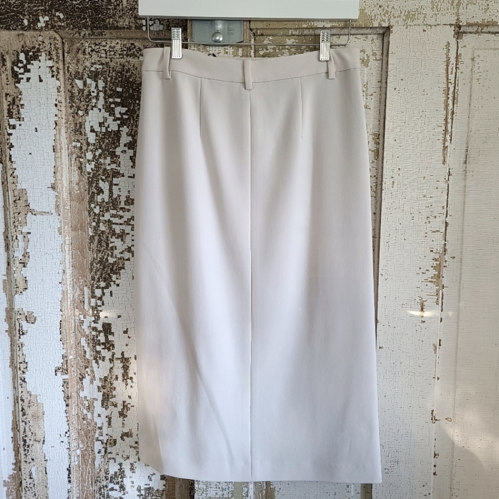 Nwt Theory Admiral Crepe Midi Trouser Skirt In Pu… - image 2